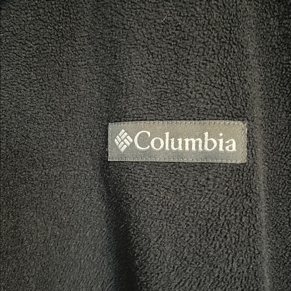 Columbia Midnight Black Full-Zip Fleece Jacket - Picture 2 of 4
